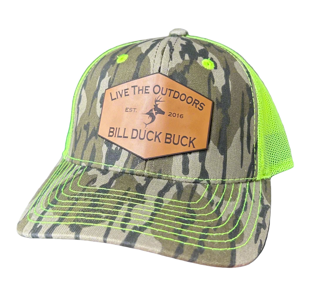 Neon Camo Patch Hat
