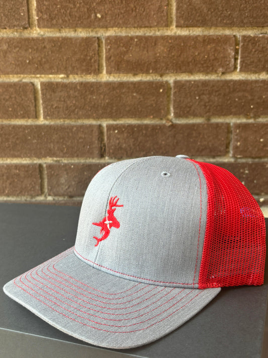 Red on Grey BDB Hat