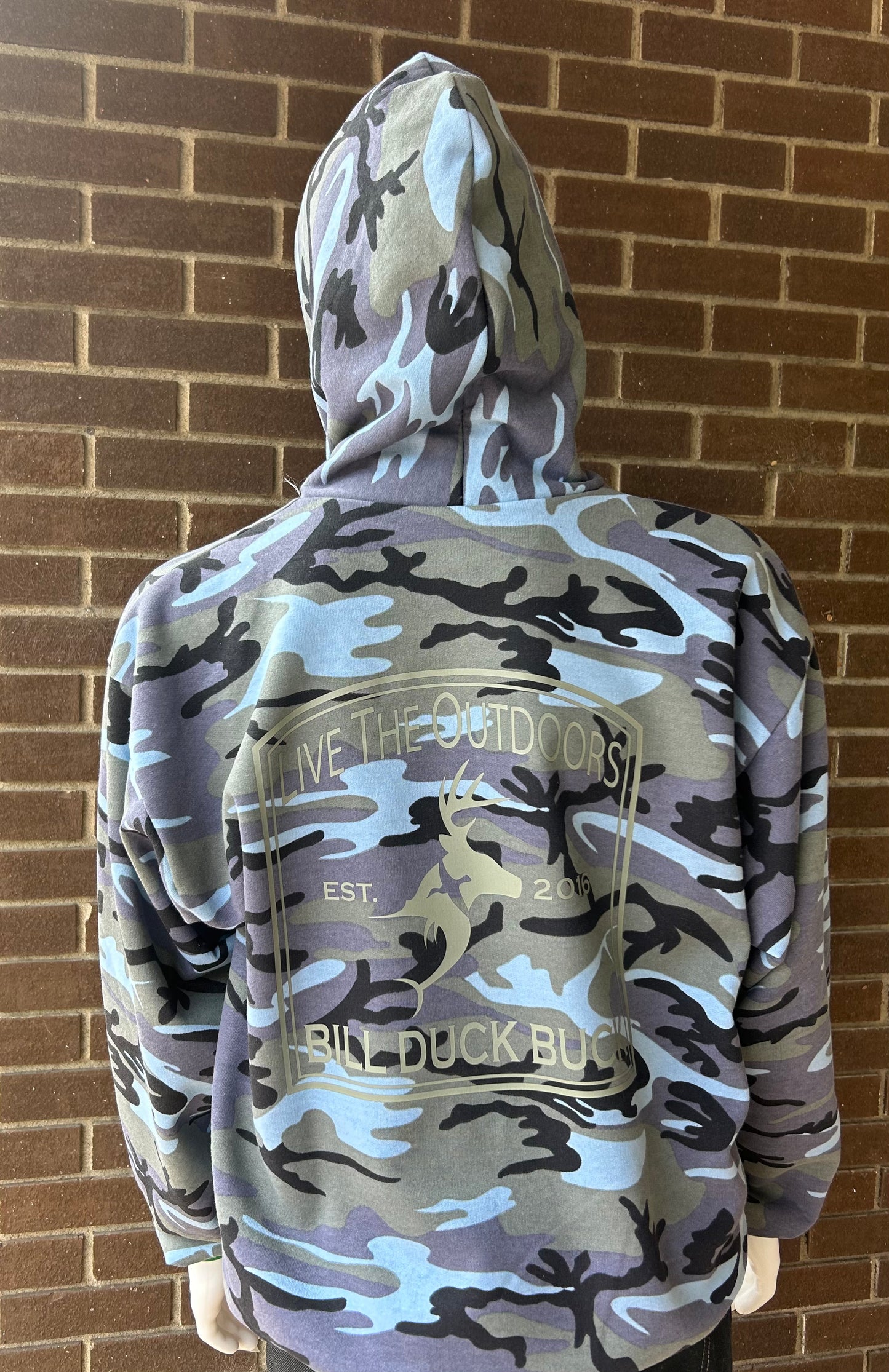 Blue Camo BDB Hoodie